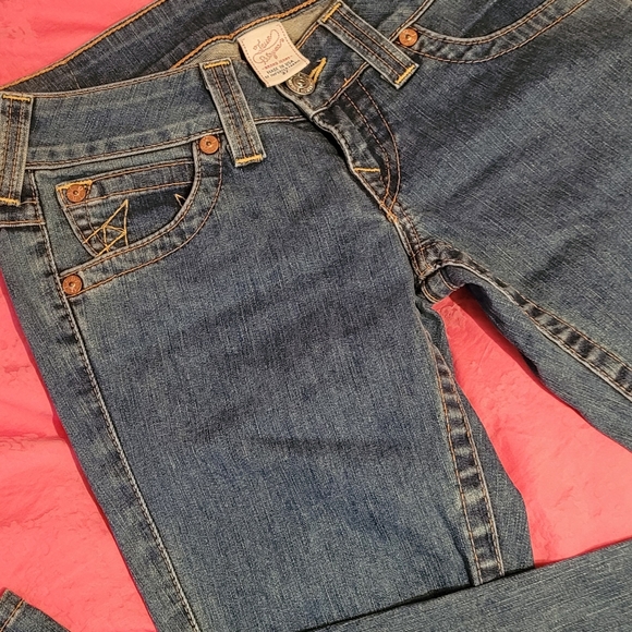 TRUE RELIGION WOMAN JEANS JOEY SIZE-27 - Picture 2 of 5